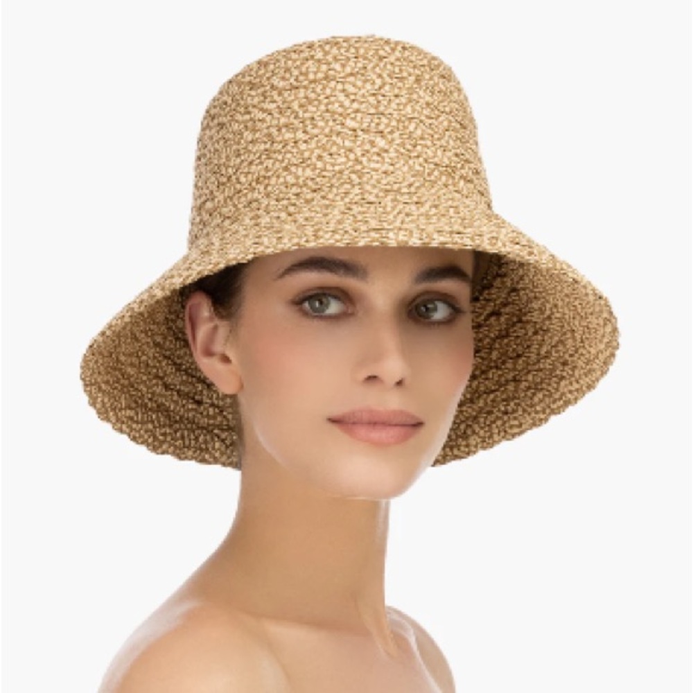 Eric Javits Women's Valeria Straw Bucket Hat